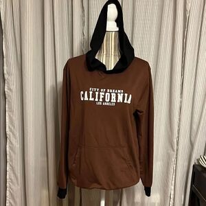 City of Dreams California Brown Hoodie